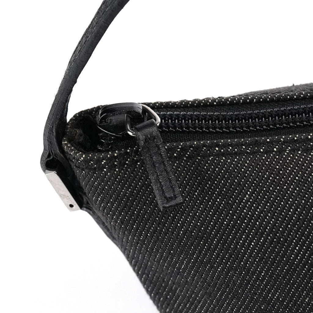 07198 Anthracite Canvas Boat Pochette