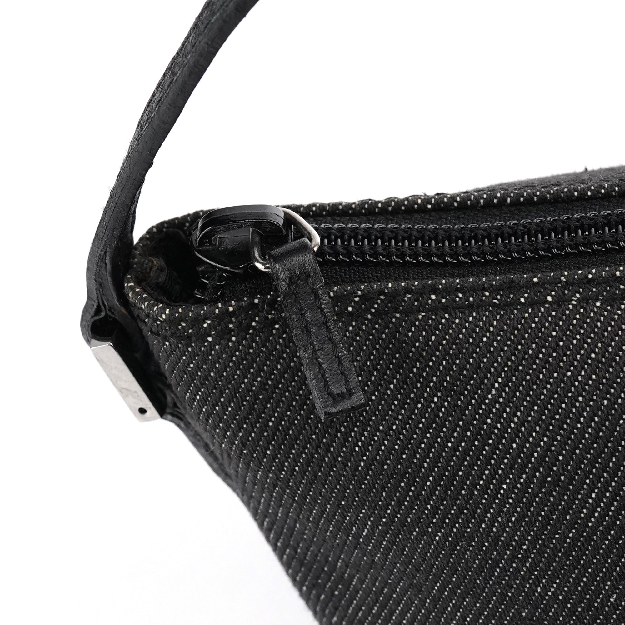 07198 Anthracite Canvas Boat Pochette