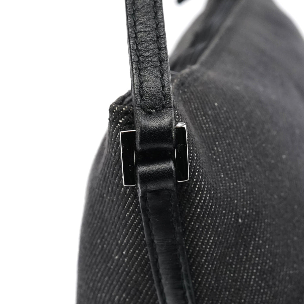 07198 Anthracite Canvas Boat Pochette