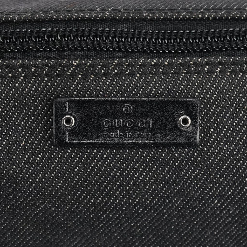 07198 Anthracite Canvas Boat Pochette