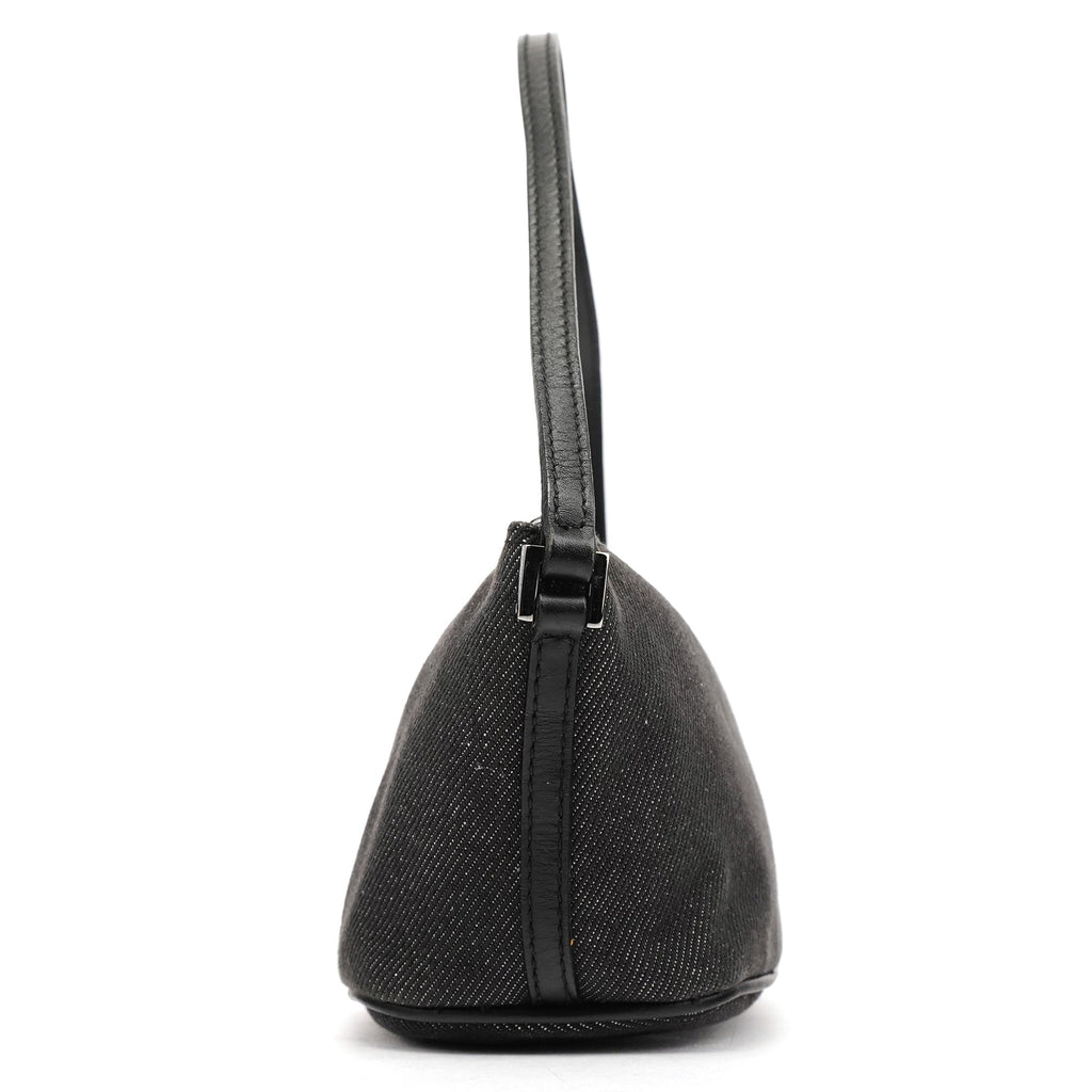 07198 Anthracite Canvas Boat Pochette