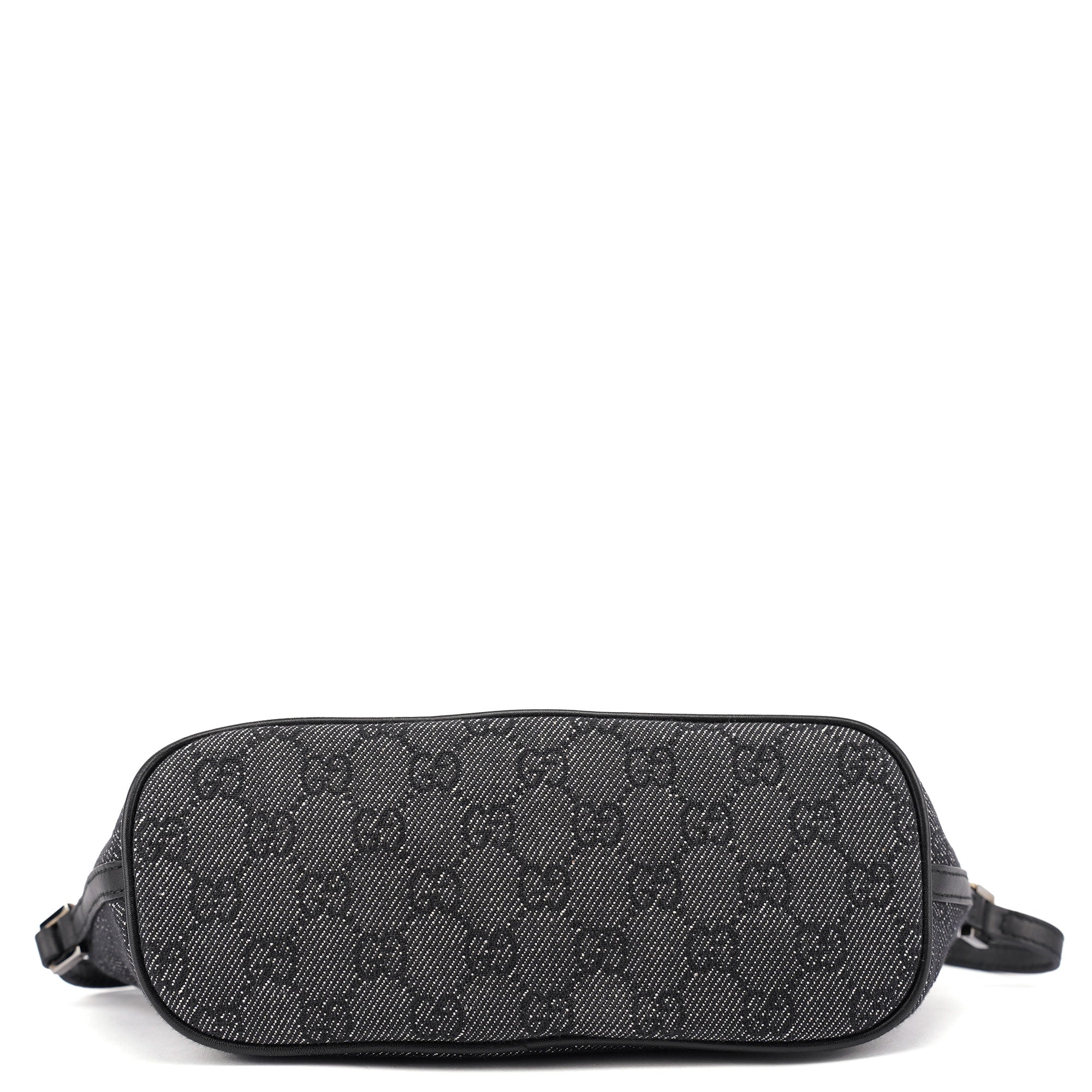 07198 Anthracite Denim GG Boat Pochette
