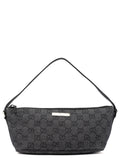 07198 Anthracite Denim GG Boat Pochette