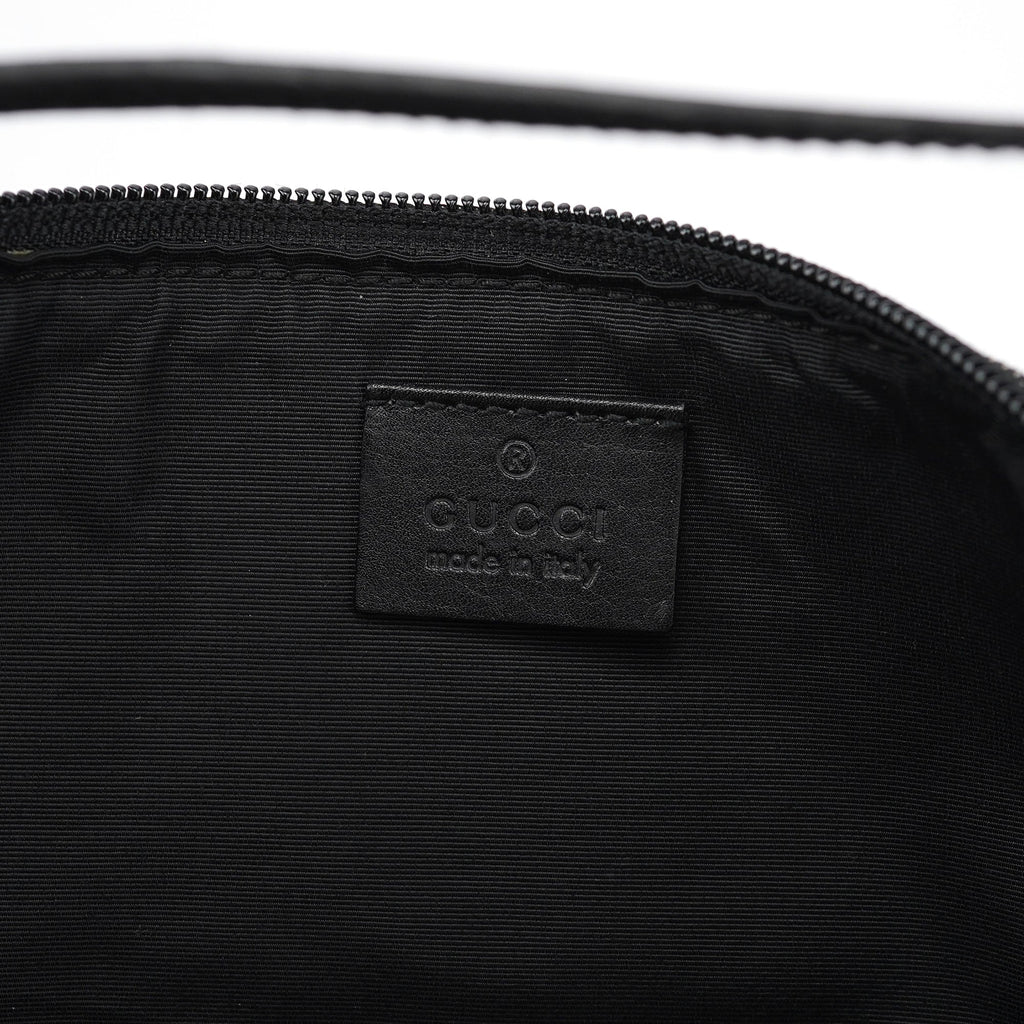 07198 Anthracite Denim GG Boat Pochette