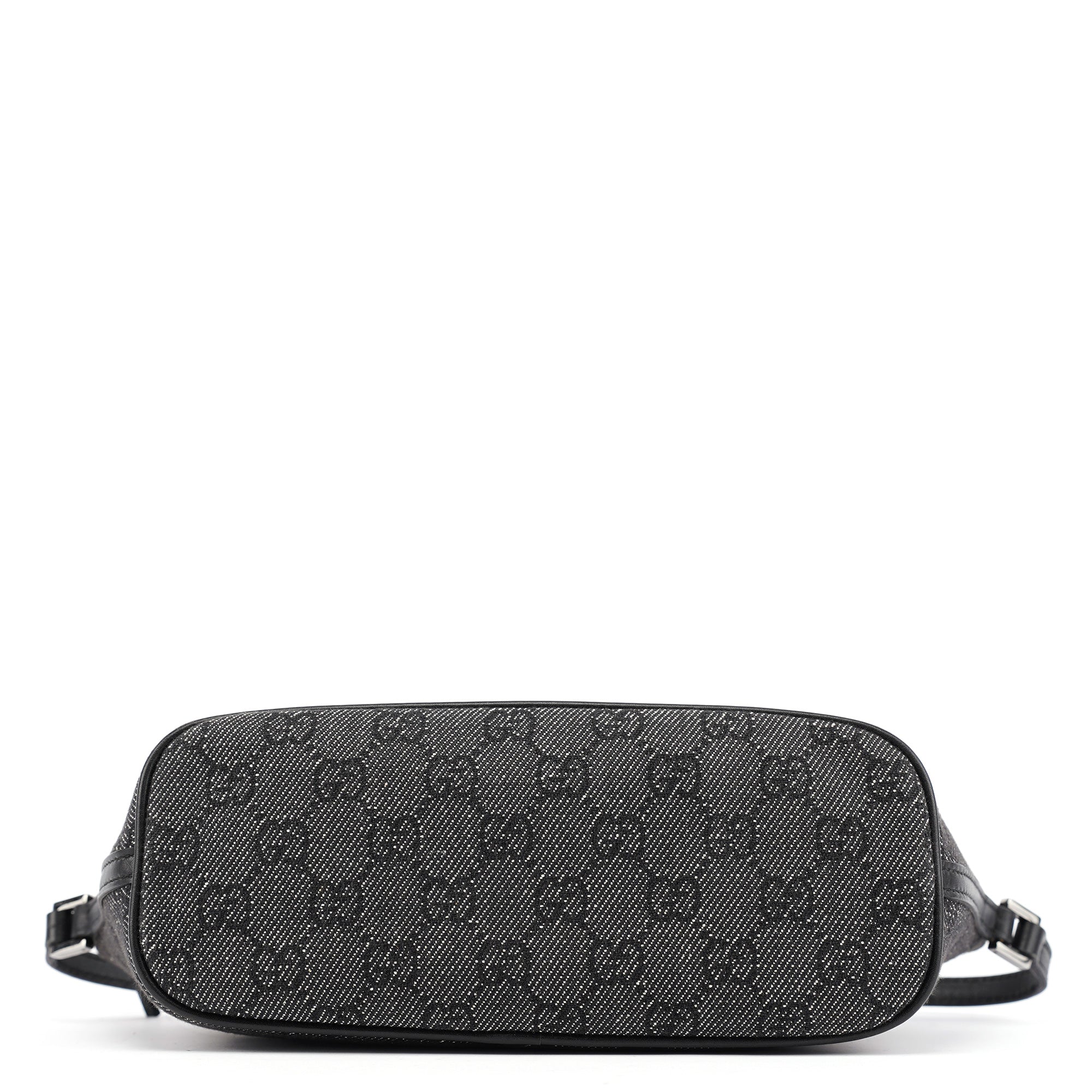07198 Anthracite Denim GG Boat Pochette