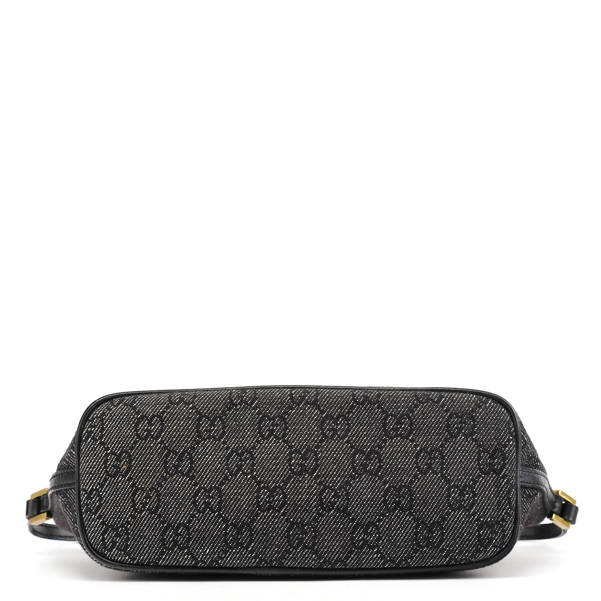 07198 Anthracite Denim GG Boat Pochette