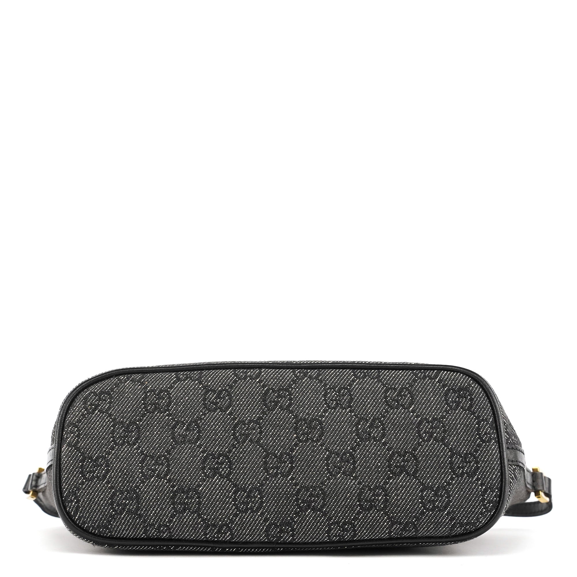 07198 Anthracite Denim GG Boat Pochette
