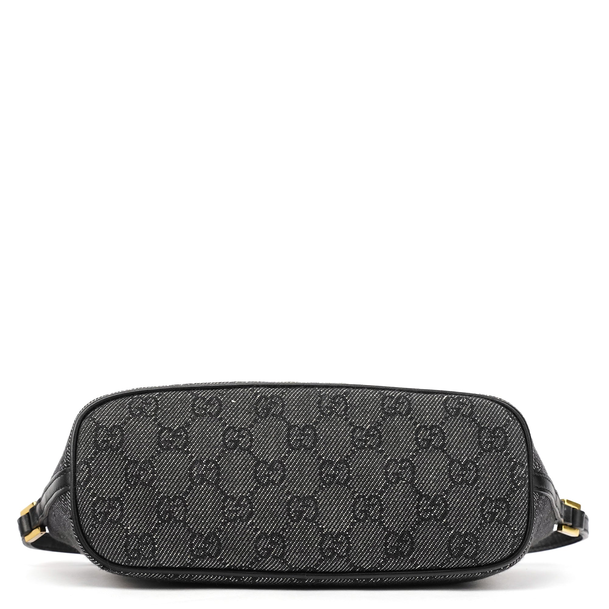 07198 Anthracite Denim GG Boat Pochette