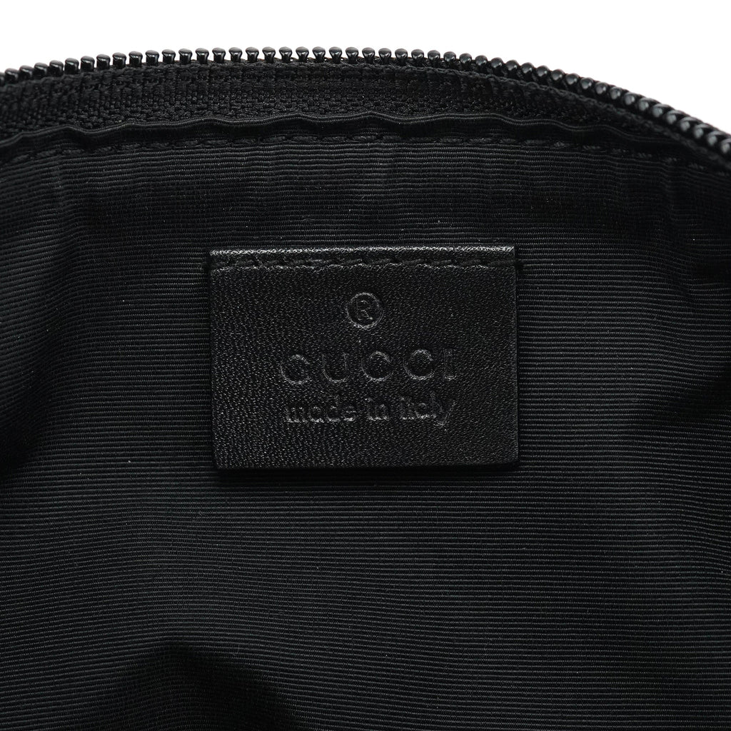 07198 Anthracite Denim GG Boat Pochette