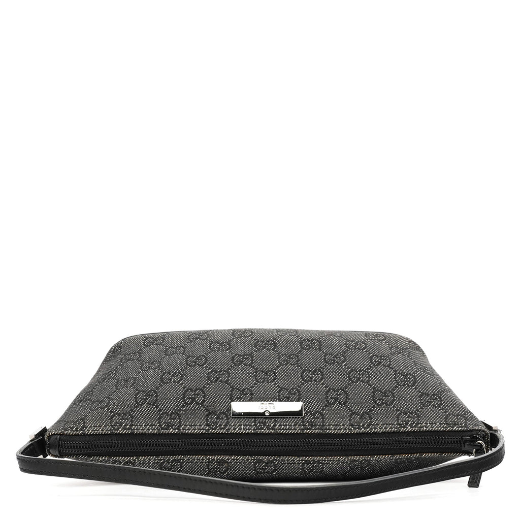 07198 Anthracite Denim GG Boat Pochette