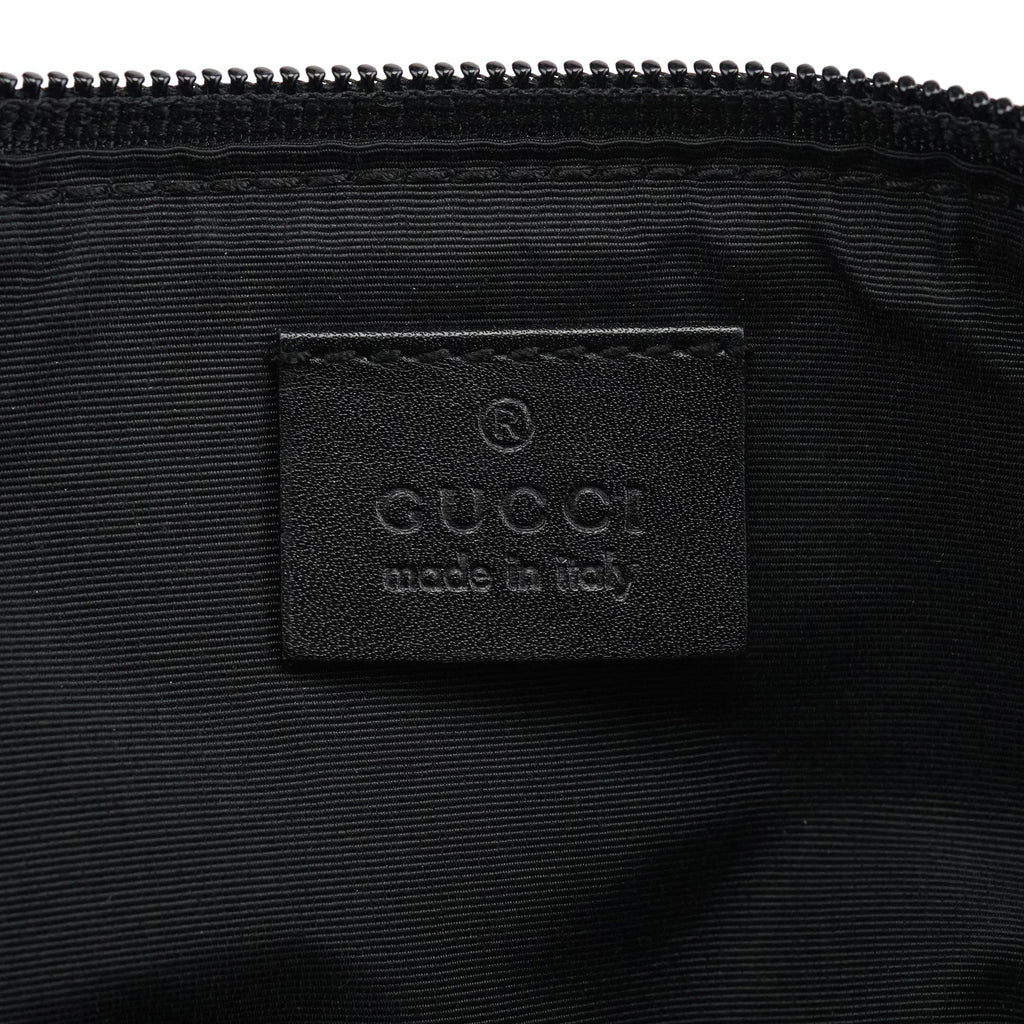 07198 Anthracite Denim GG Boat Pochette