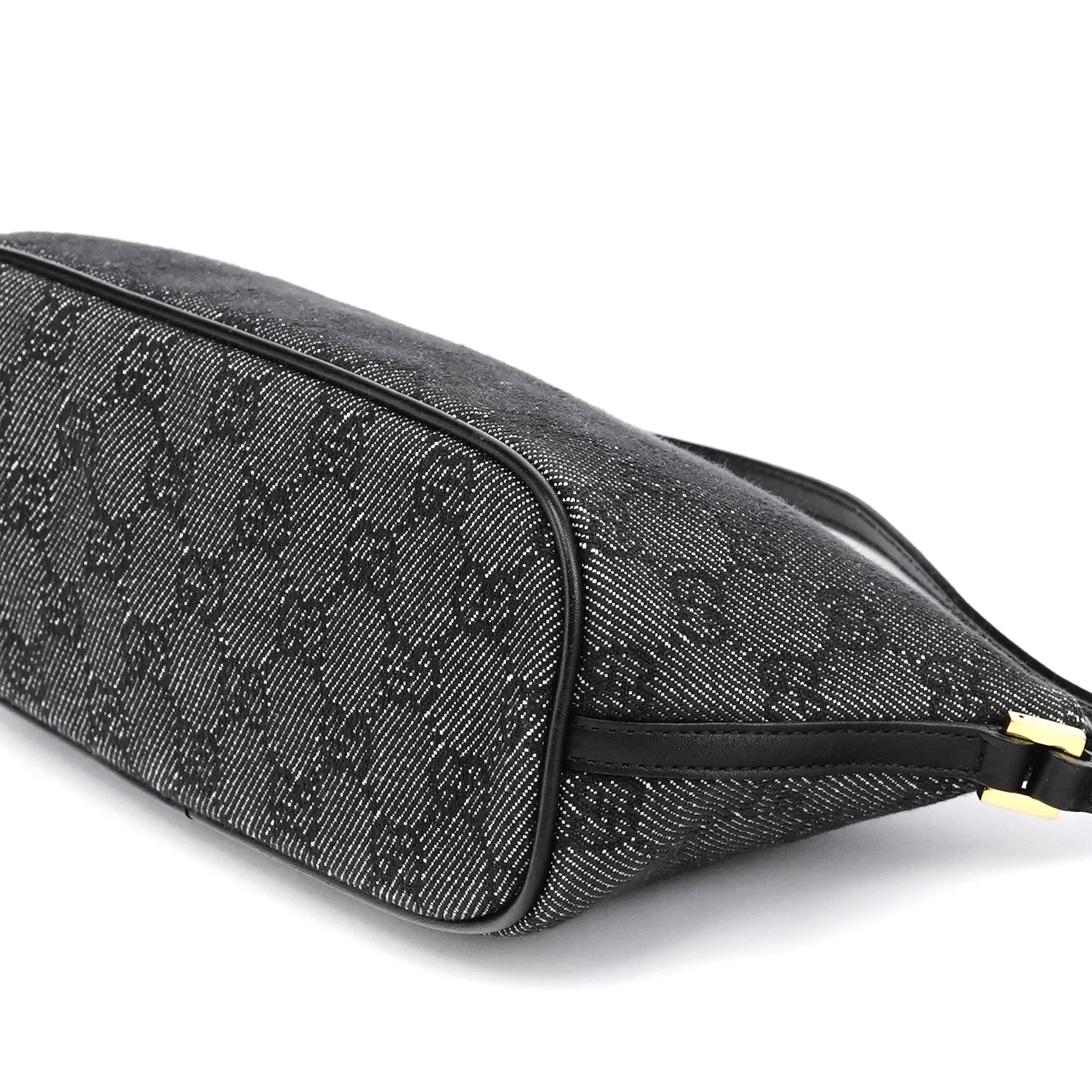 07198 Anthracite Denim GG Boat Pochette