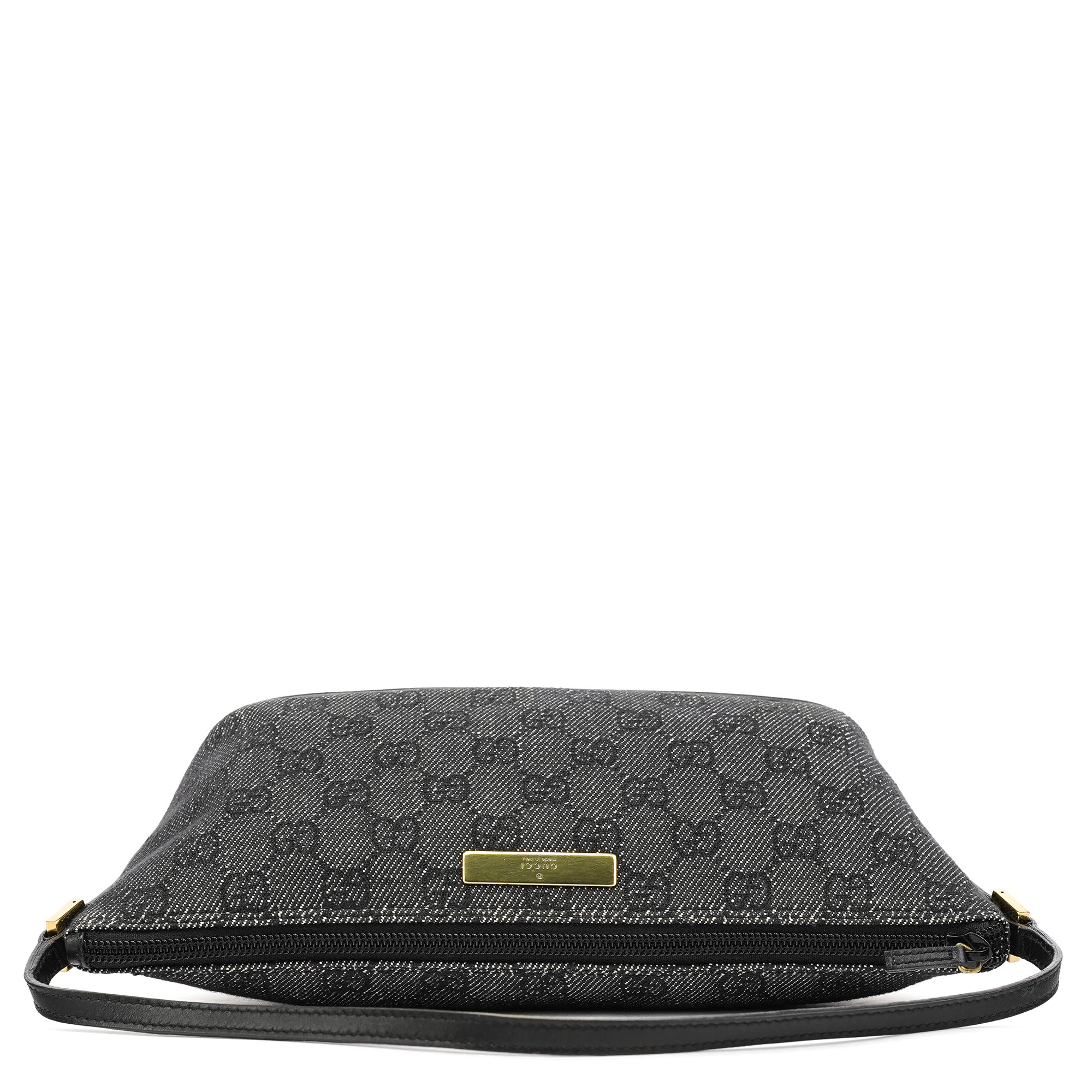 07198 Anthracite Denim GG Boat Pochette