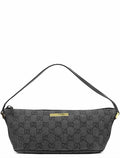 07198 Anthracite Denim GG Boat Pochette