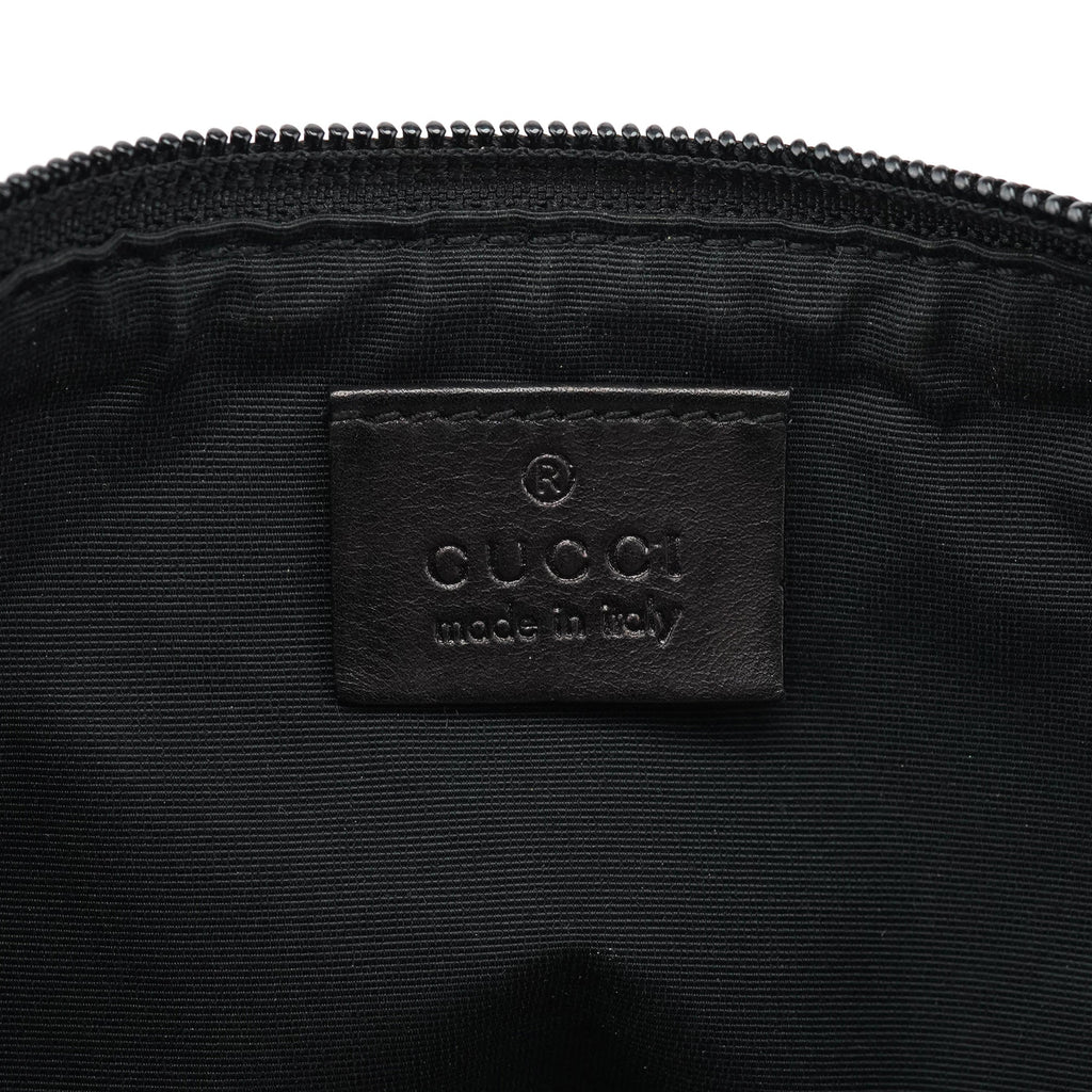 07198 Anthracite Denim GG Boat Pochette