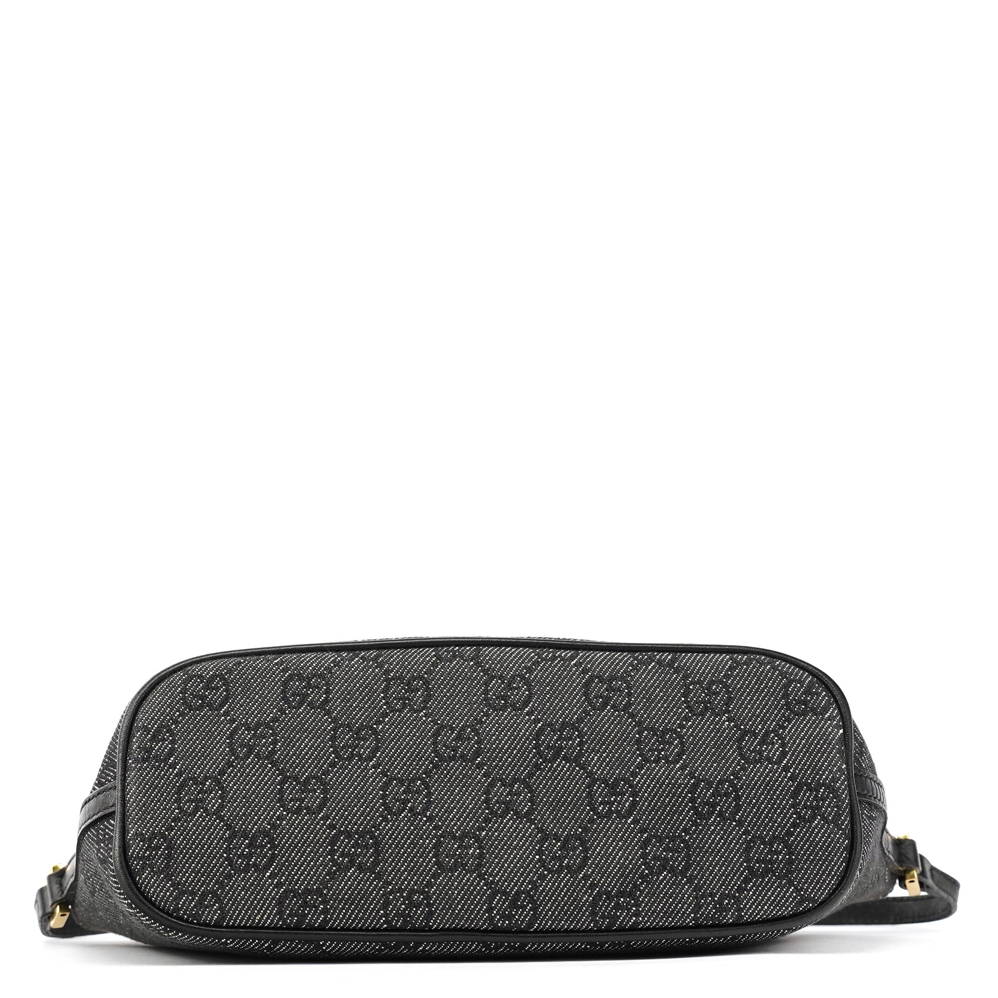 07198 Anthracite Denim GG Boat Pochette