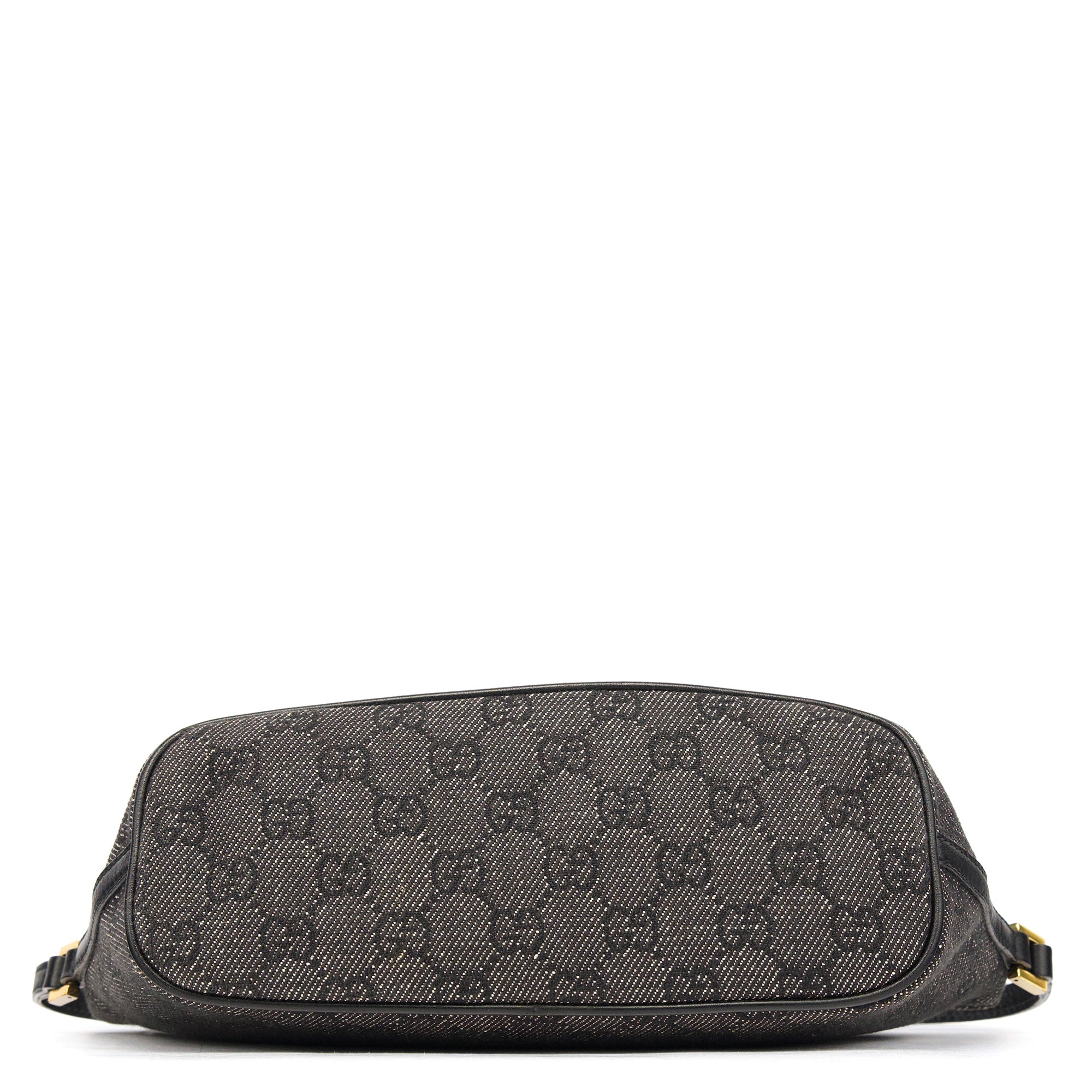 07198 Anthracite Denim GG Boat Pochette