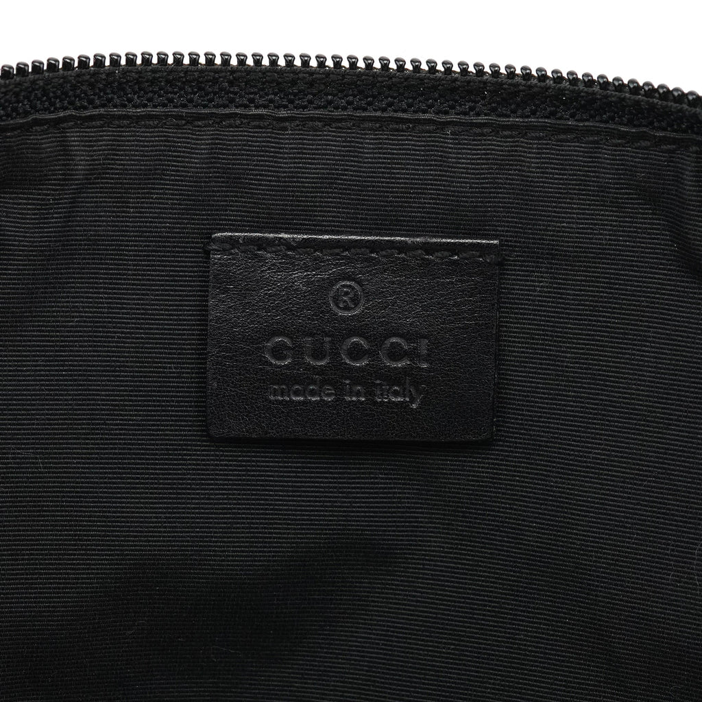 07198 Anthracite Denim GG Boat Pochette
