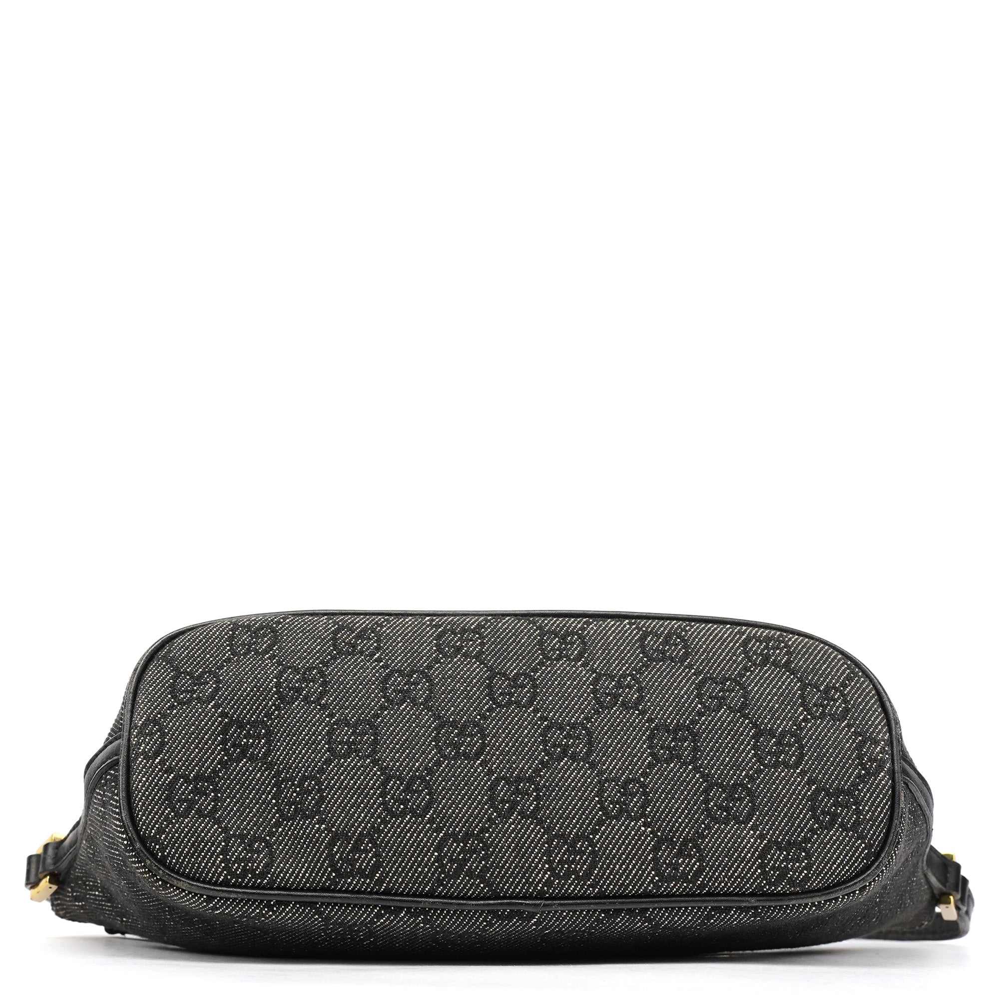 07198 Anthracite Denim GG Boat Pochette
