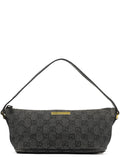 07198 Anthracite Denim GG Boat Pochette