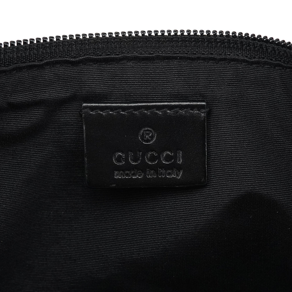 07198 Anthracite GG Denim Boat Pochette
