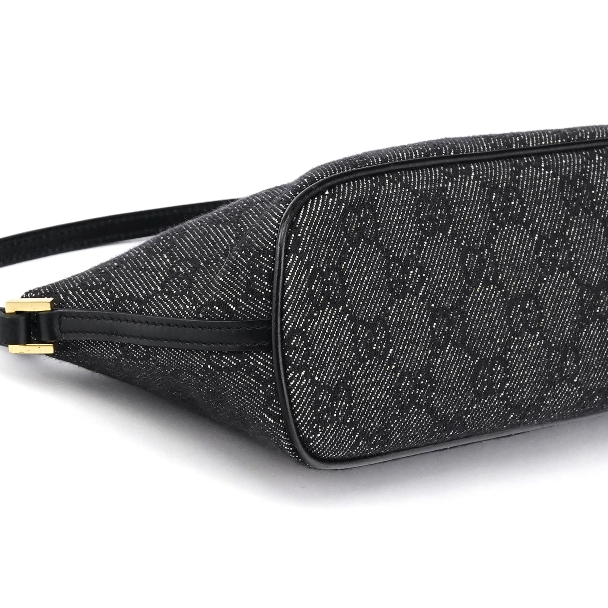 07198 Anthracite GG Denim Boat Pochette