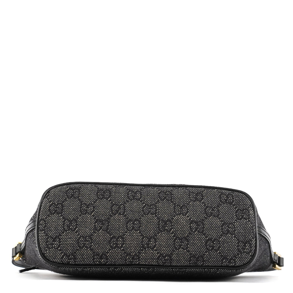 07198 Anthracite GG Denim Boat Pochette