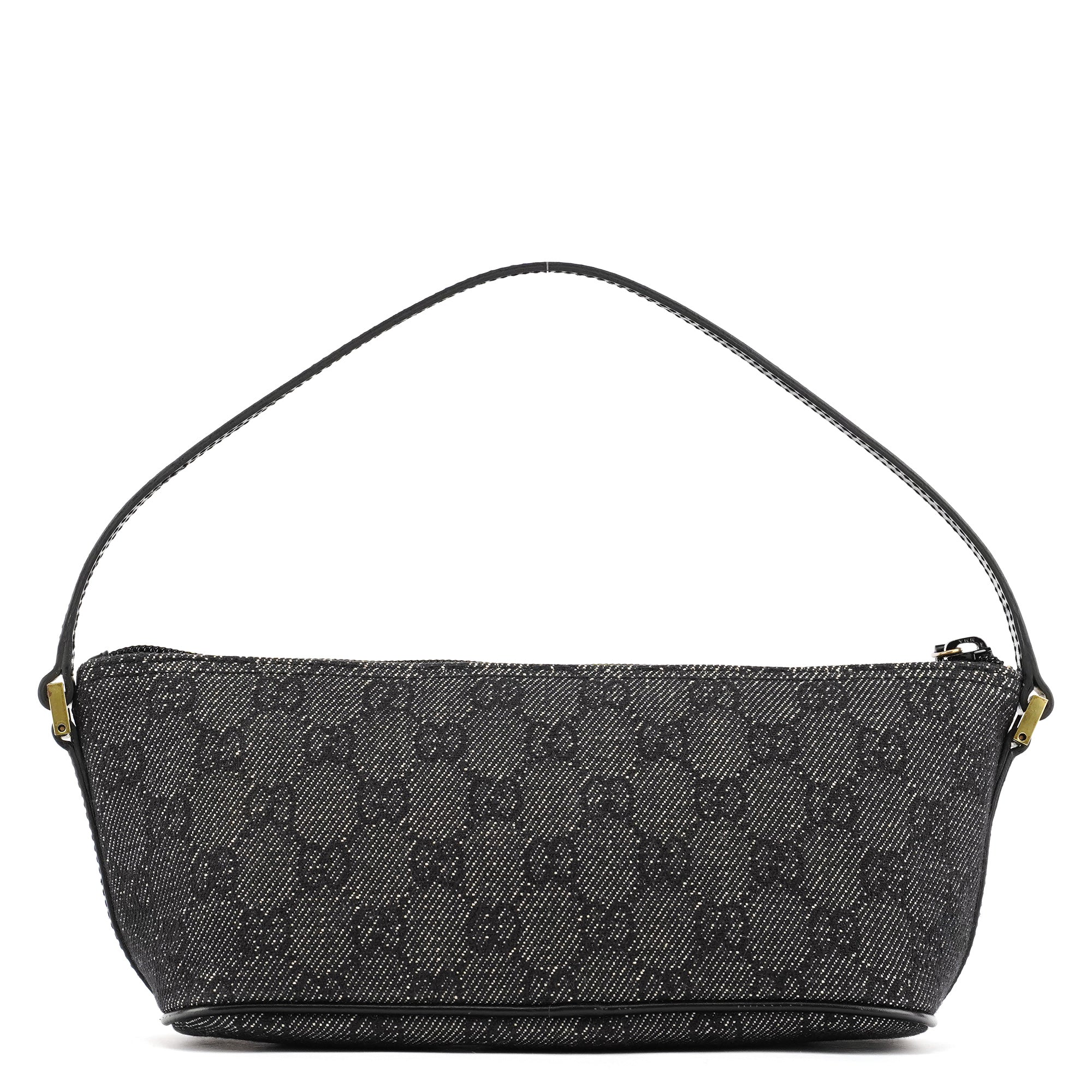 07198 Anthracite GG Denim Boat Pochette