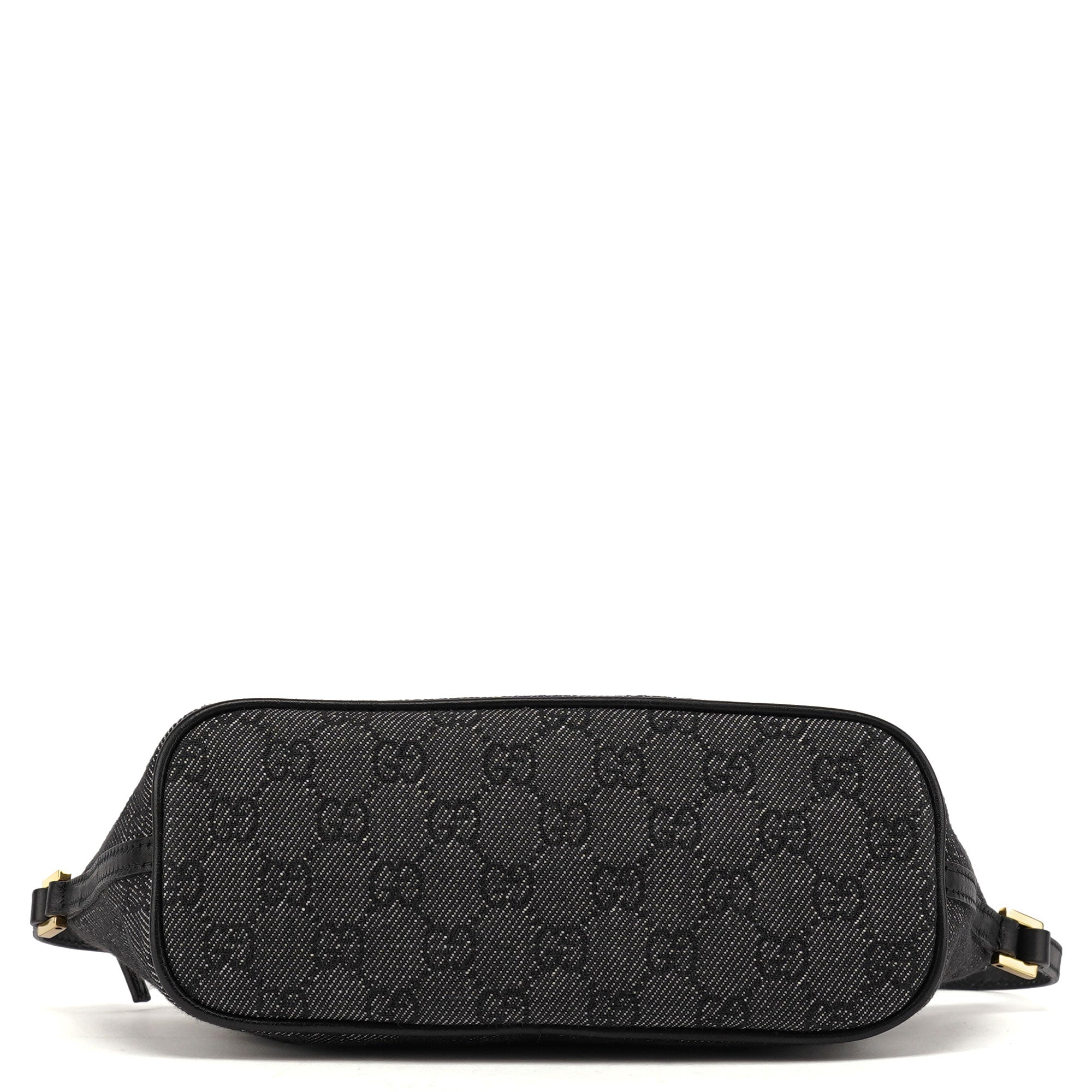 07198 Antrhacite Denim GG Boat Pochette