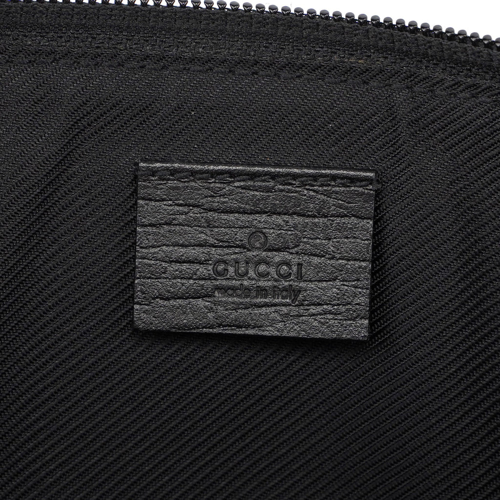 07198 Beige Black GG Boat Pochette