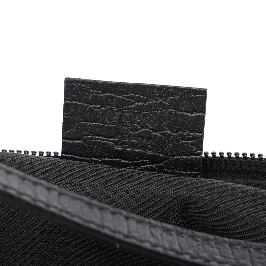 07198 Beige Black GG Boat Pochette