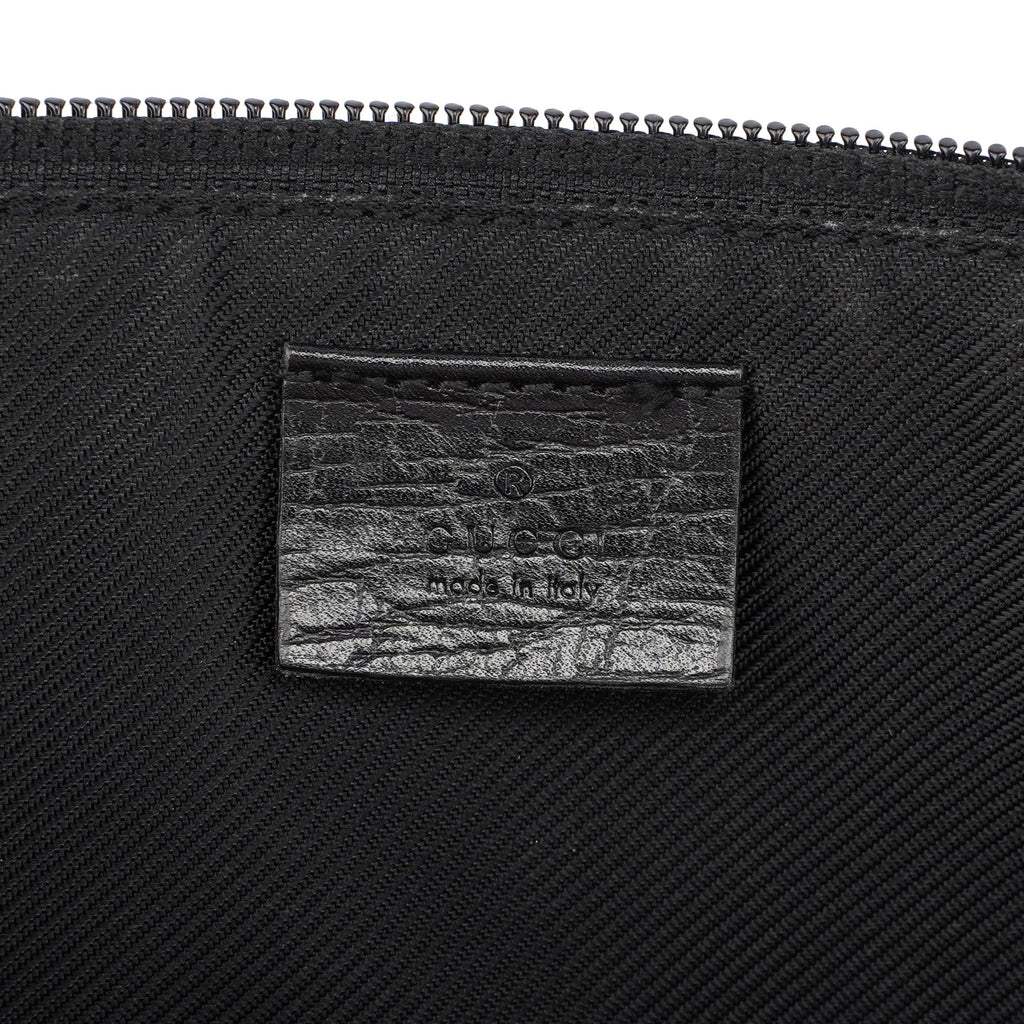07198 Beige Black GG Boat Pochette