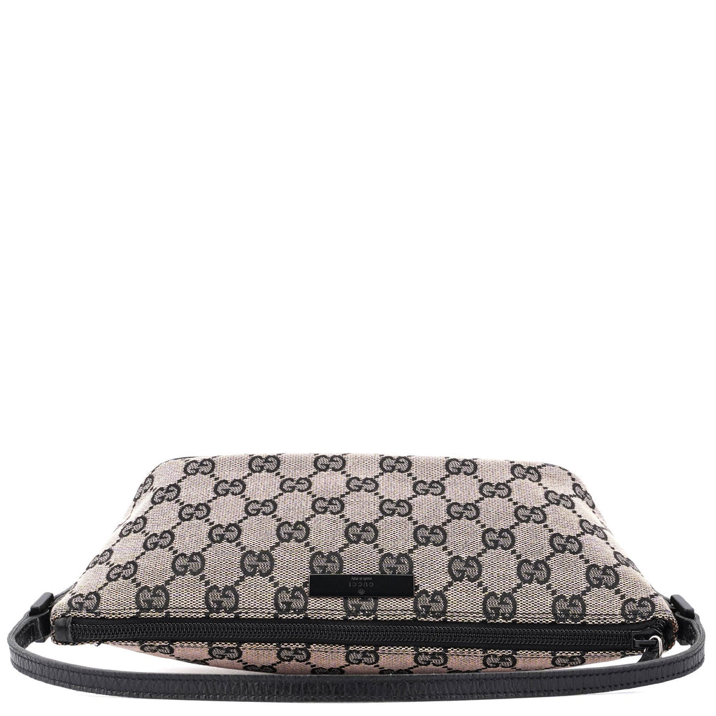 07198 Beige Black GG Boat Pochette
