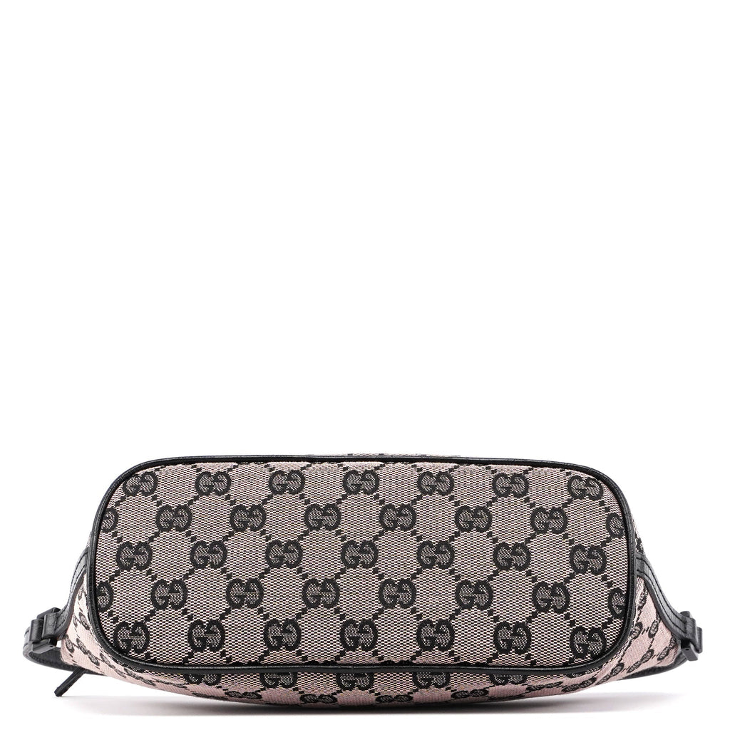 07198 Beige Black GG Boat Pochette