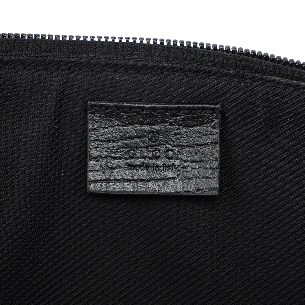 07198 Beige Black GG Boat Pochette