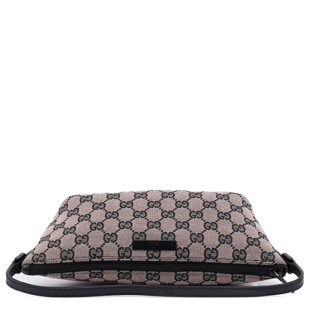 07198 Beige Black GG Boat Pochette