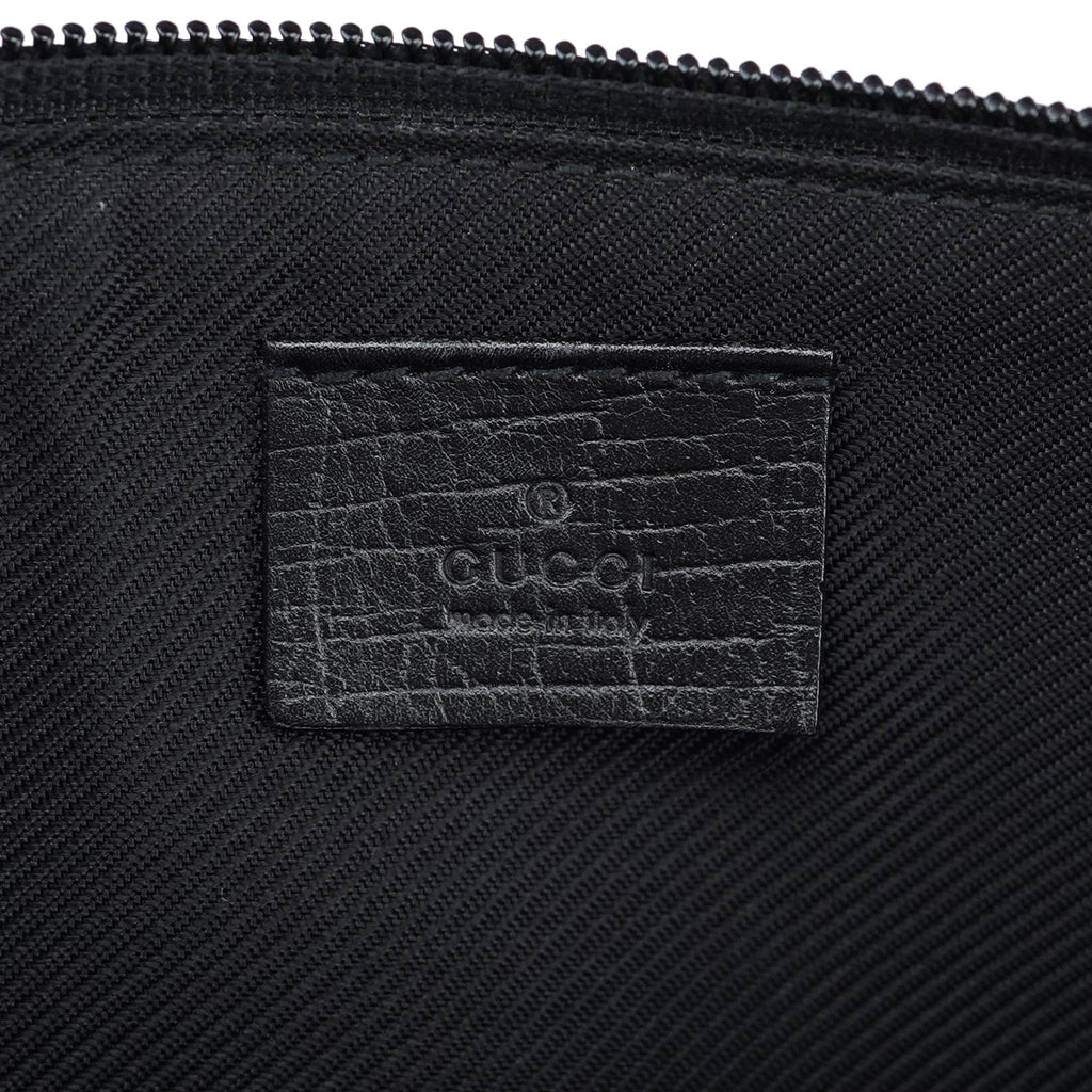 07198 Beige Black GG Boat Pochette