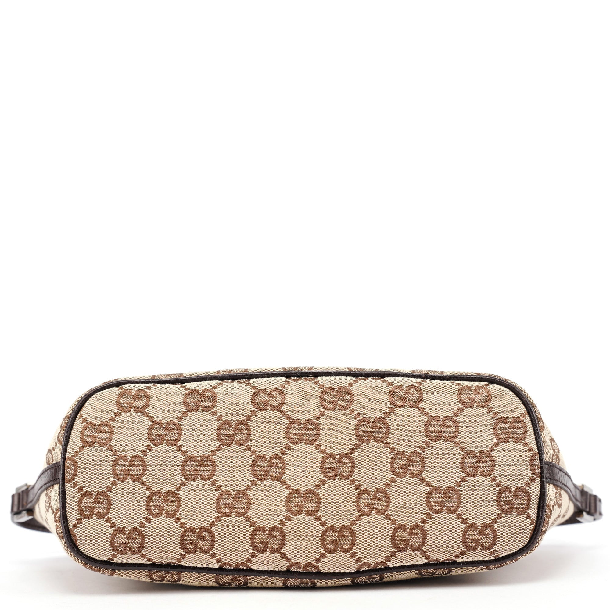 07198 Beige Brown GG Boat Pochette