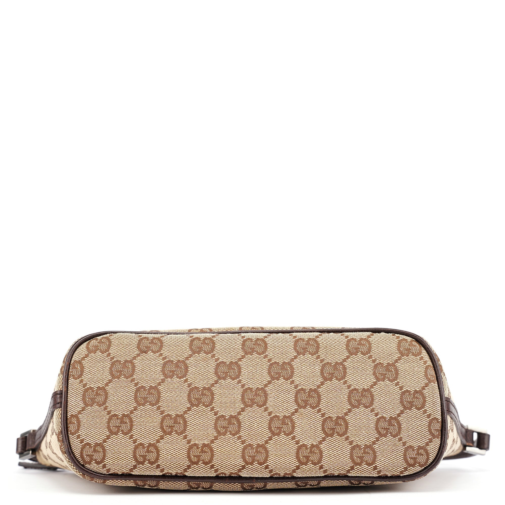 07198 Beige Brown GG Boat Pochette