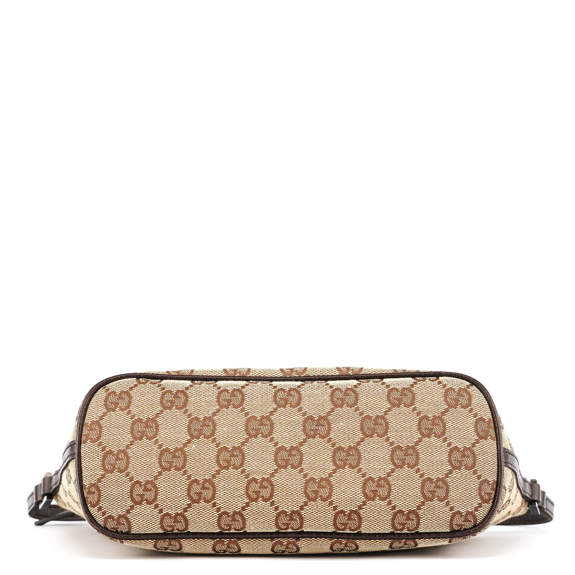 07198 Beige Brown GG Boat Pochette