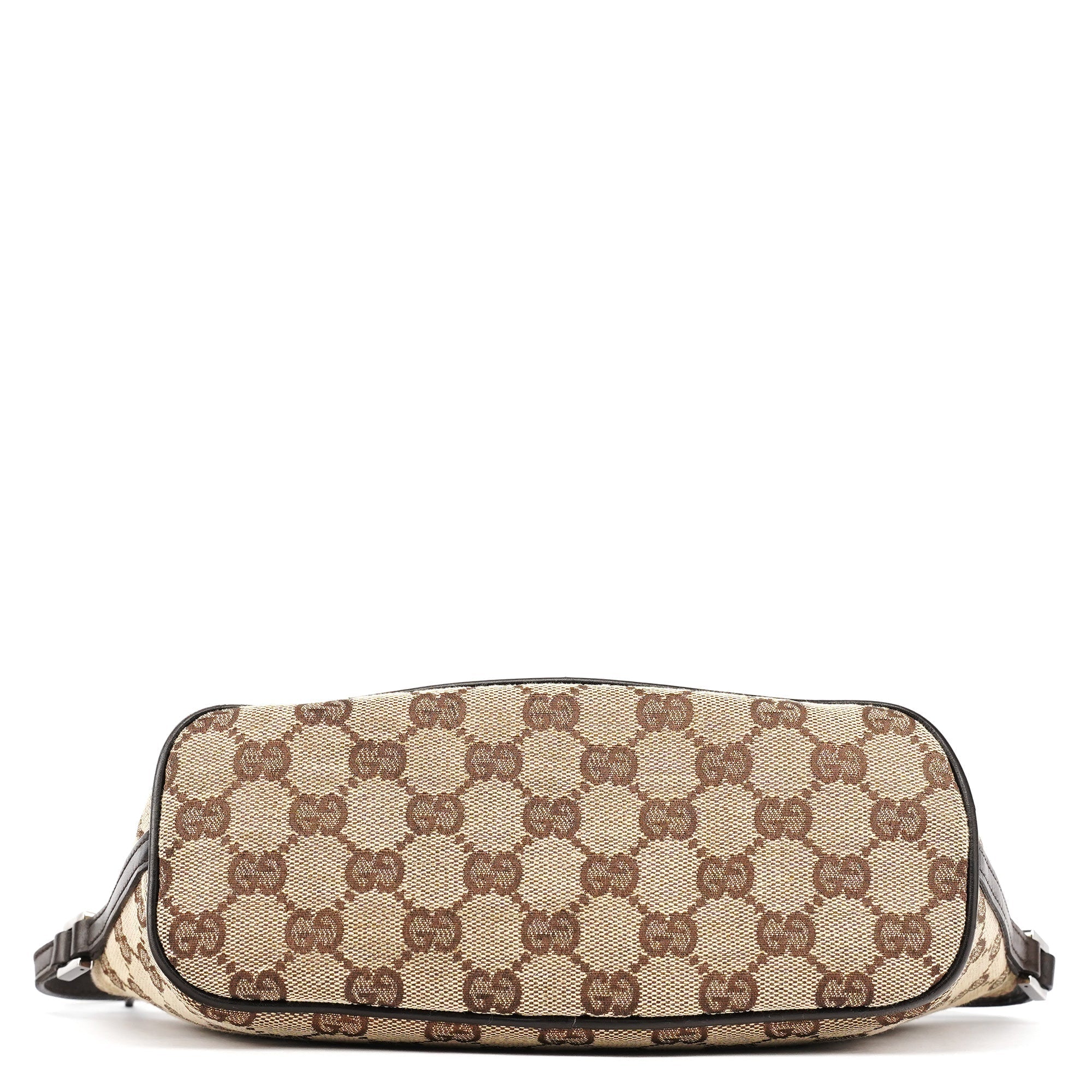 07198 Beige Brown GG Boat Pochette