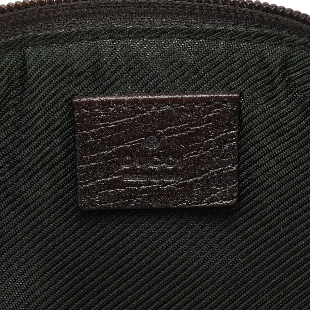 07198 Beige Brown GG Boat Pochette