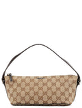 07198 Beige Brown GG Boat Pochette