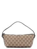 07198 Beige Brown GG Boat Pochette
