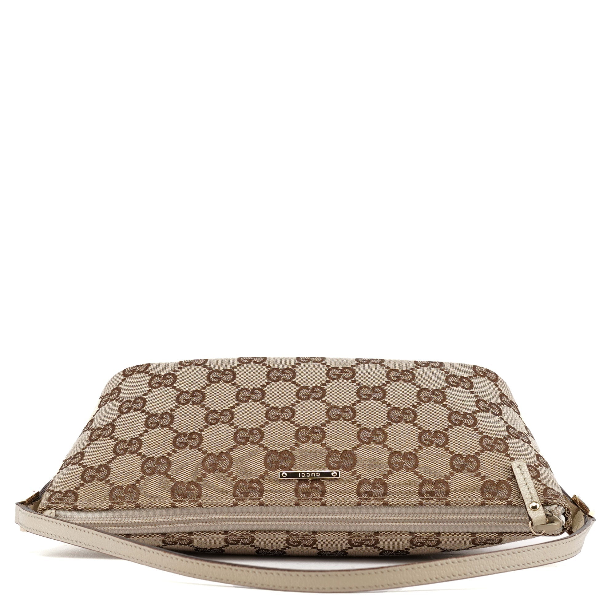 07198 Beige GG Boat Pochette