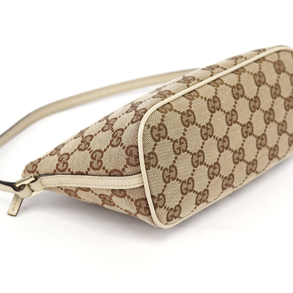 07198 Beige GG Boat Pochette