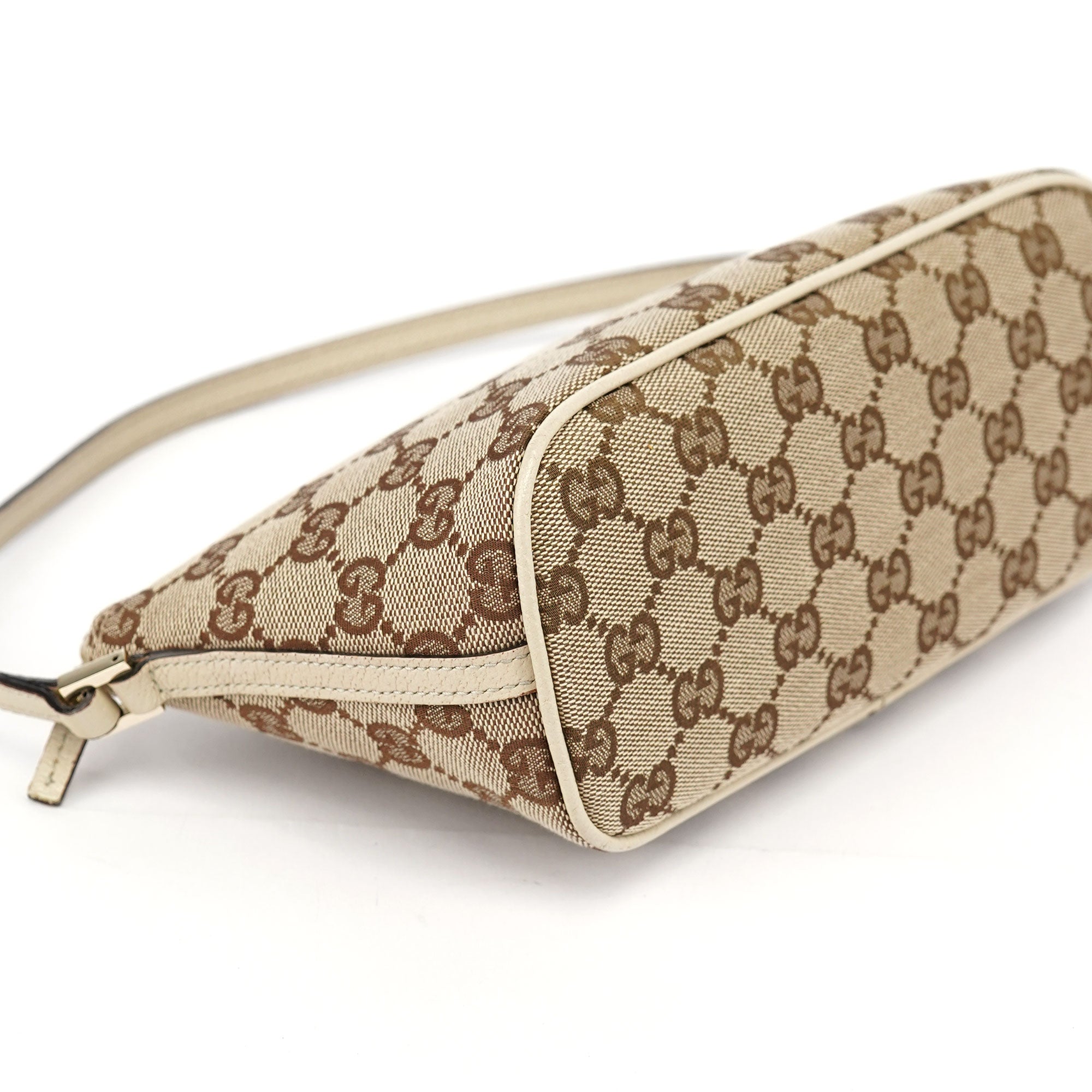 07198 Beige GG Boat Pochette