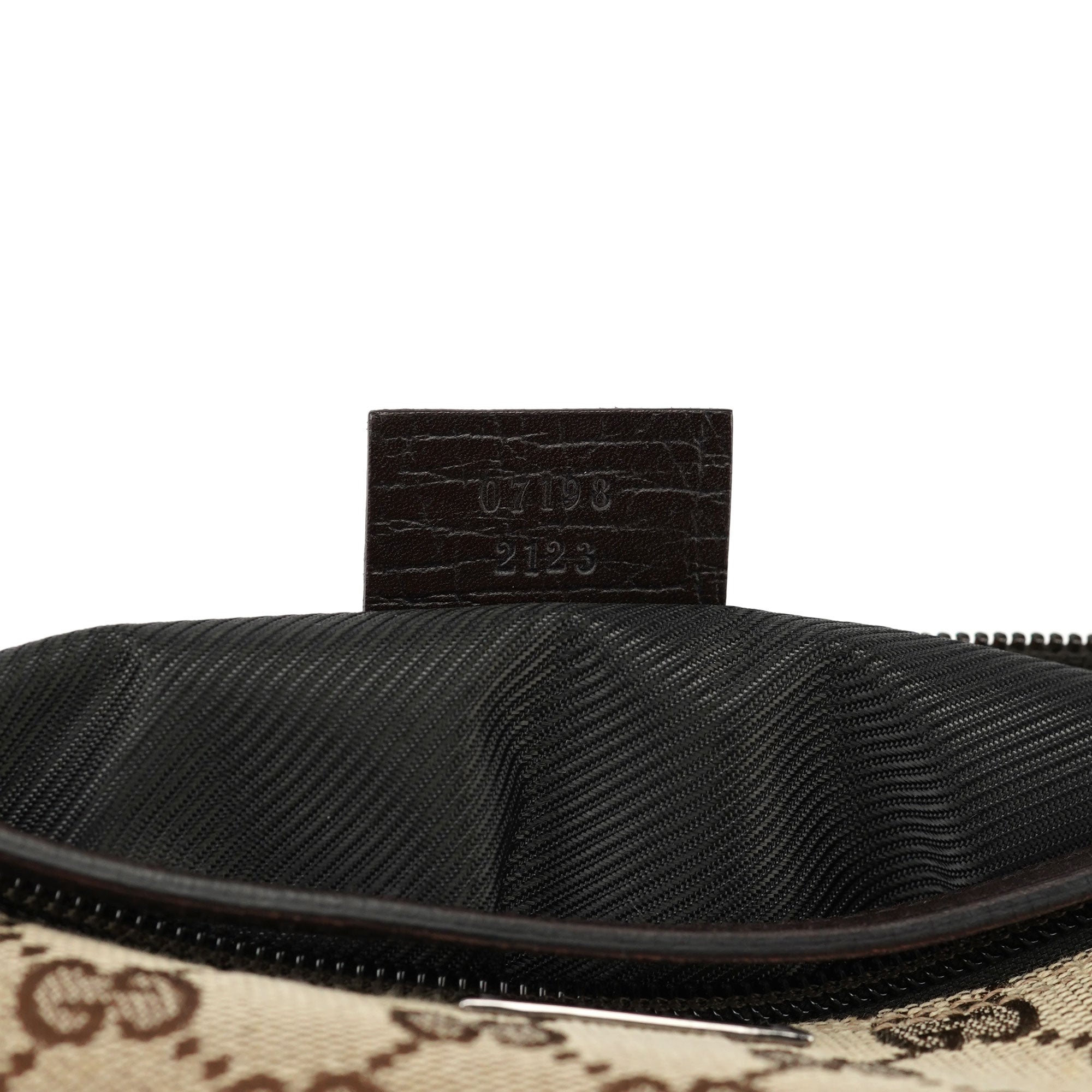 07198 Beige GG Boat Pochette