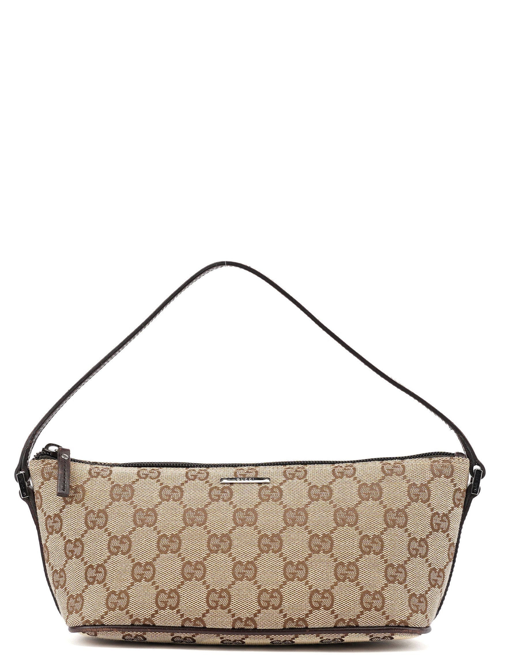 07198 Beige GG Boat Pochette
