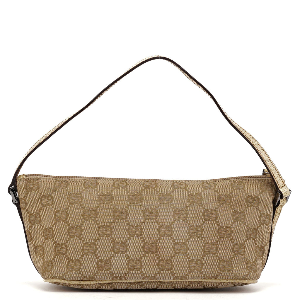 07198 Beige GG Boat Pochette